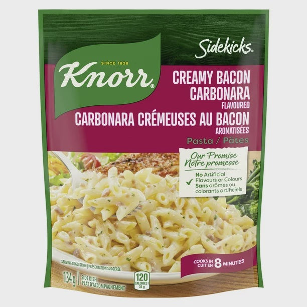 Knorr Sidekicks Creamy Bacon Carbonara 134g