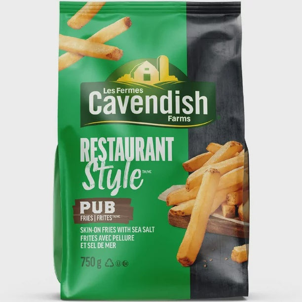 Cavendish Farms Restaurant Style Pub Fries 750 g