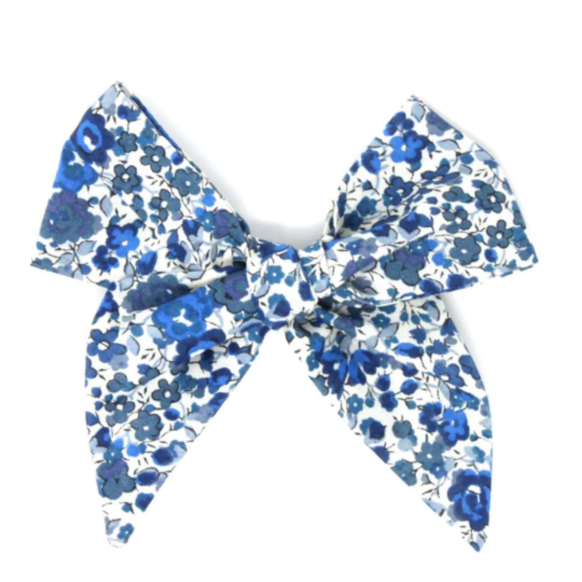 Liberty Girls Bow Clip - Emma Blue - AC1013