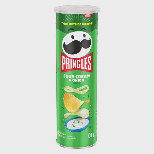 Pringles Sour Cream & Onion 156g