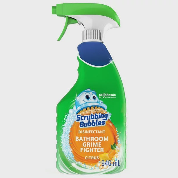 Scrubbing Bubbles Citrus Bathroom Cleaner Disinfectant 950ml