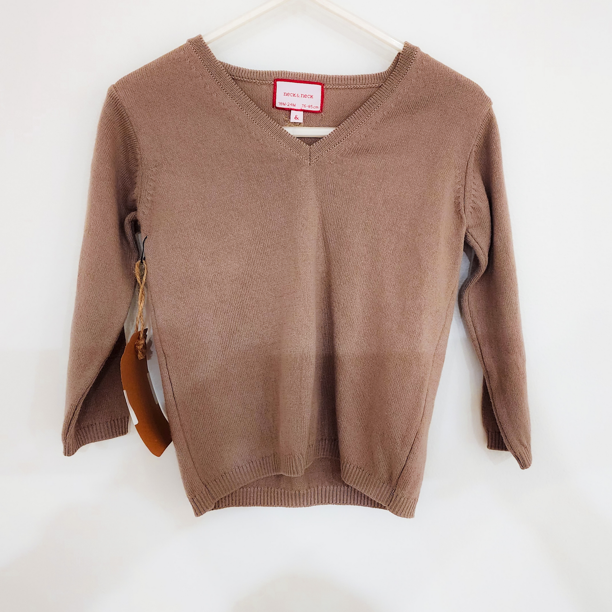 HAZEL V-NECK SWEATER / 18-24