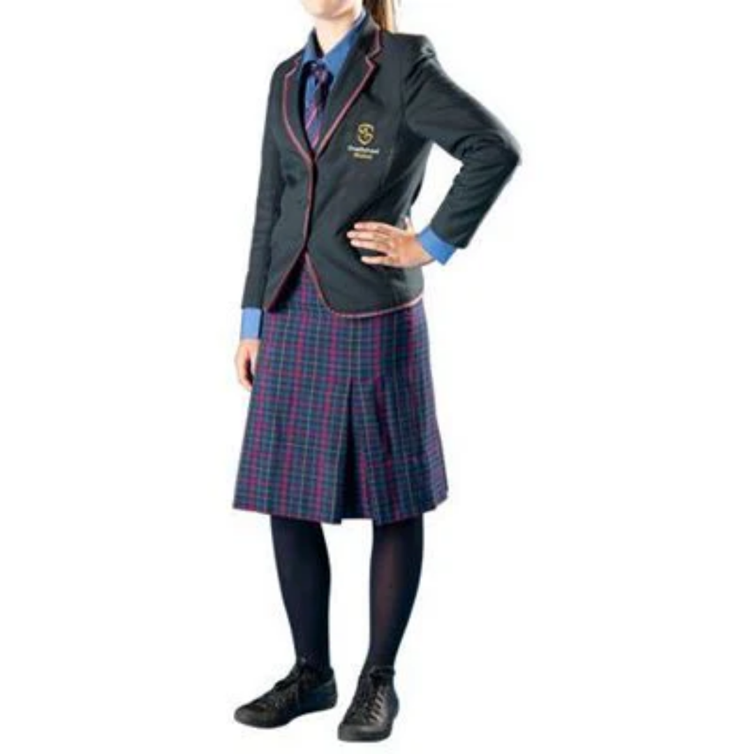 Pleated Skirt Tartan