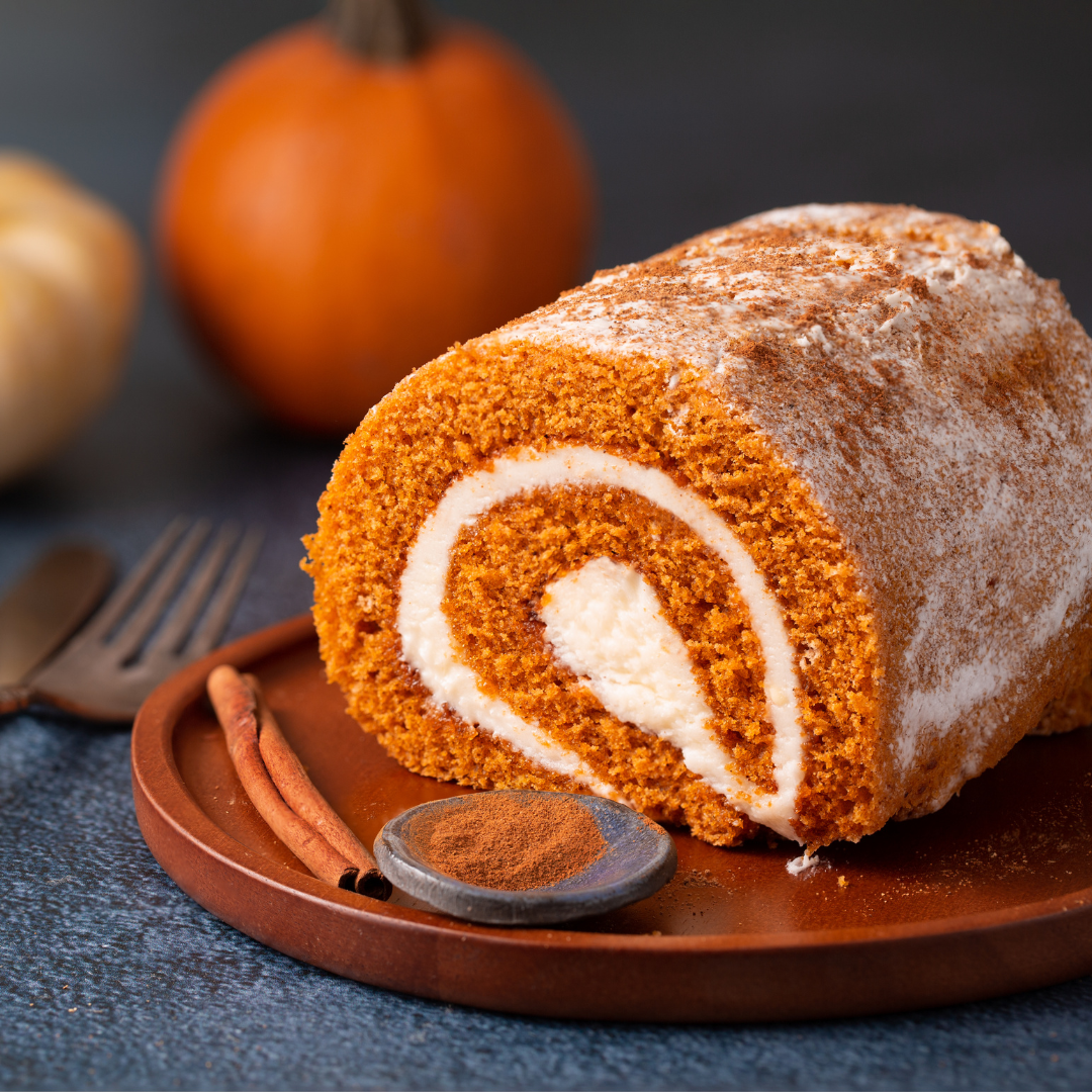 Pumpkin Roll with Cream Cheese Filling /Prepayment- 10 sv