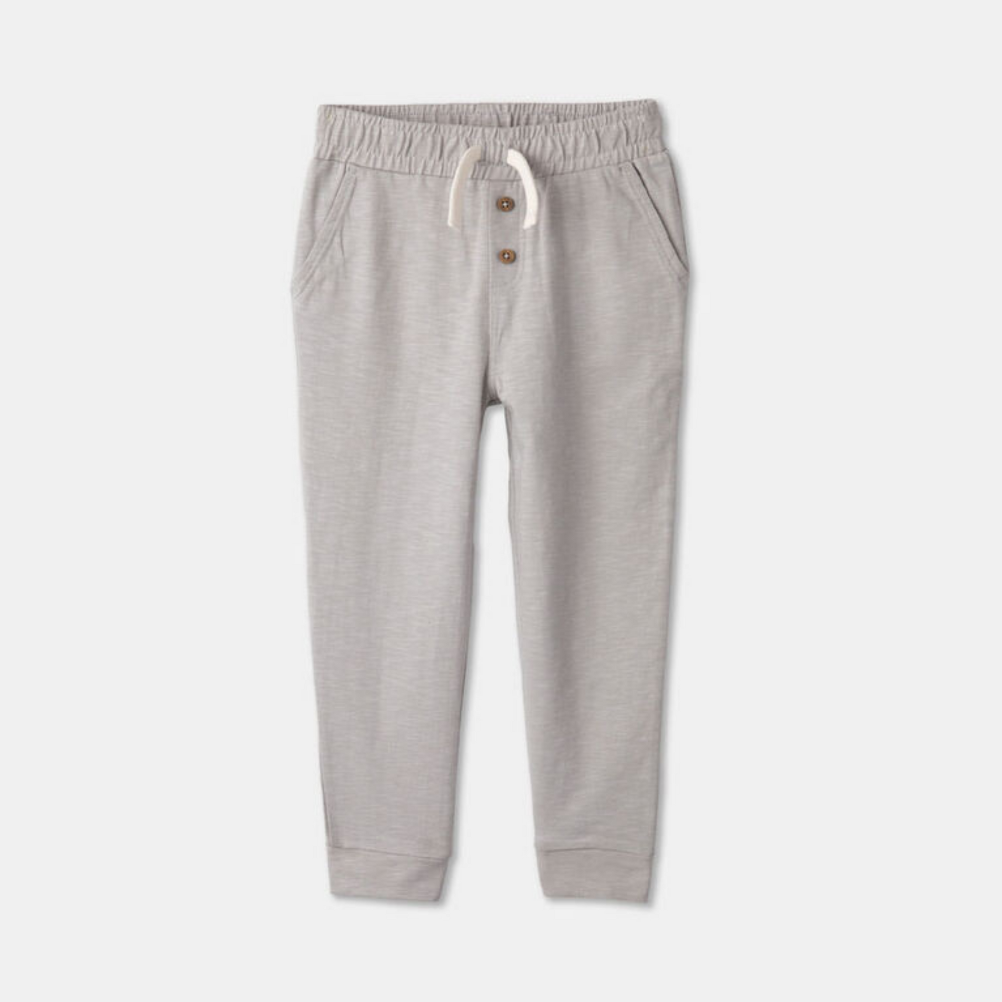 Rise Little Earthling Joggers, Light Grey, 12-18 mths