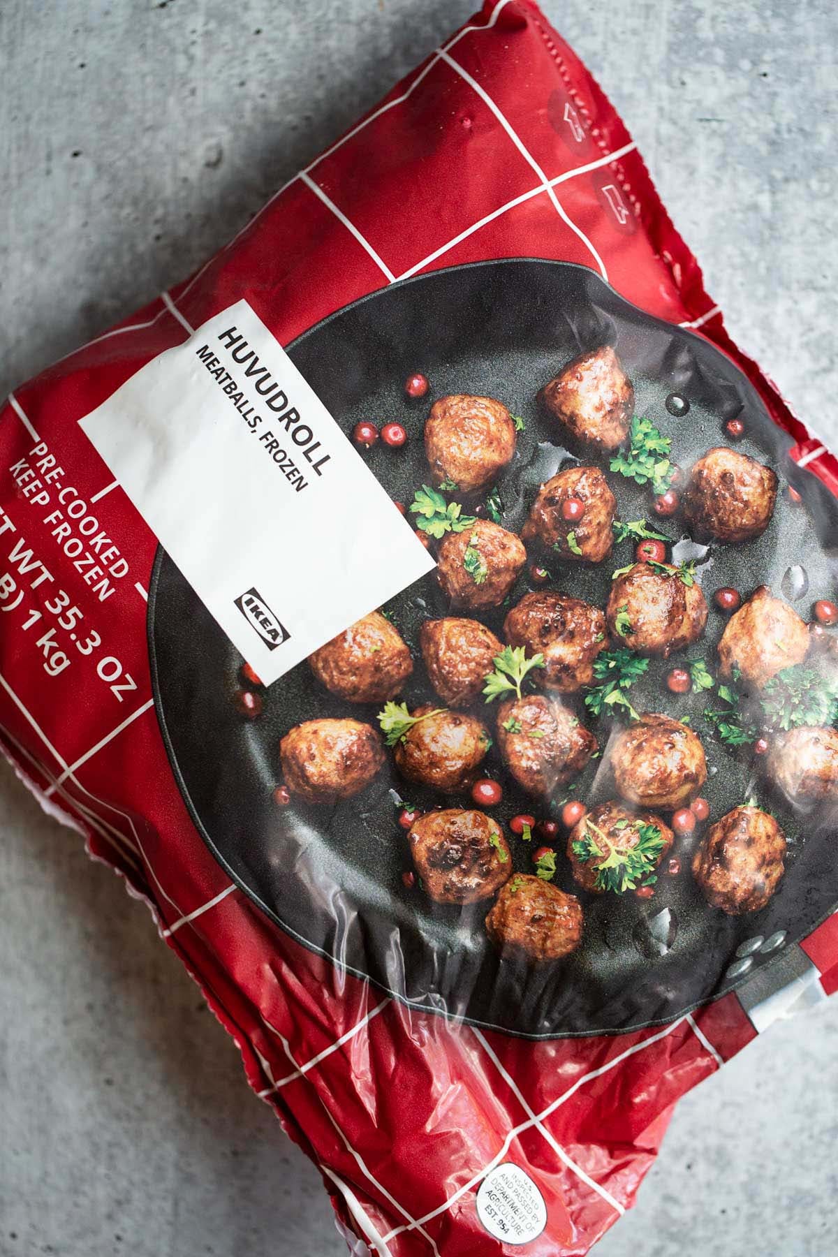 Ikea Fully Cooked Meatballs 1kg