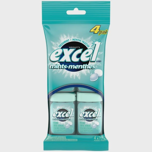 Excel Mints Freshmint 4 x 12g