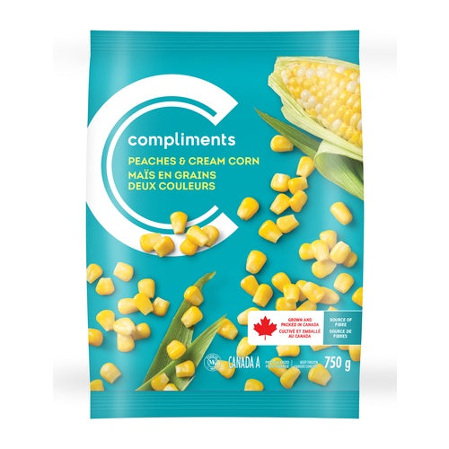 Compliments Peaches & Cream Corn 750g