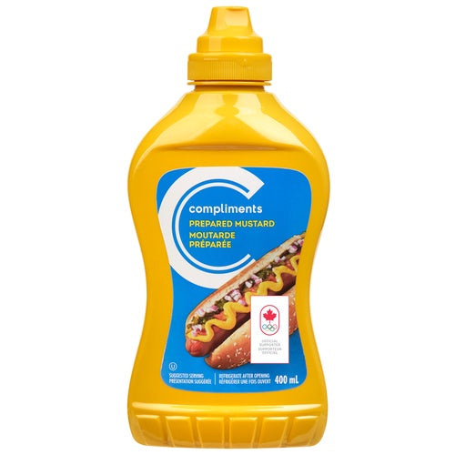 Compliments Prepared Mustard 400ml