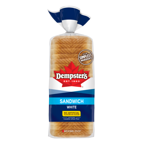 Dempster's White Sandwich Bread 675g