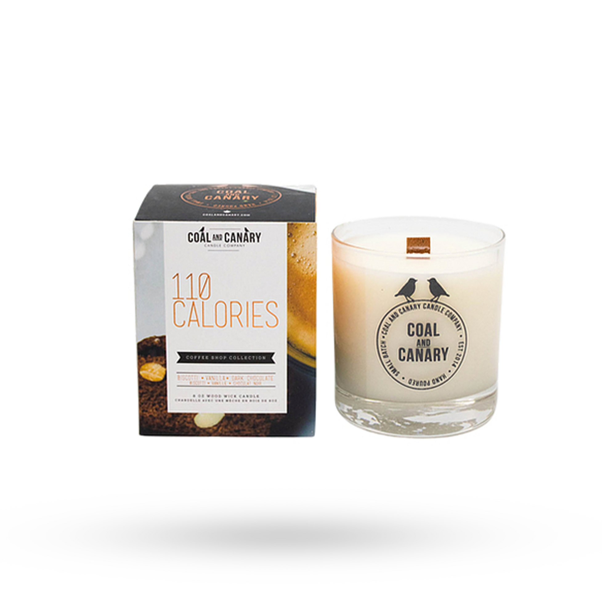 Giftware, Coal and Canary 110 Calories Candle 8 oz.