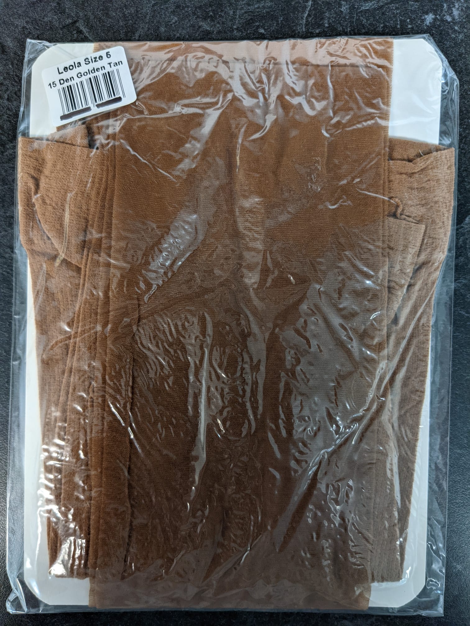 Leola Tights, Golden Tan 15 Den Size 5/XL