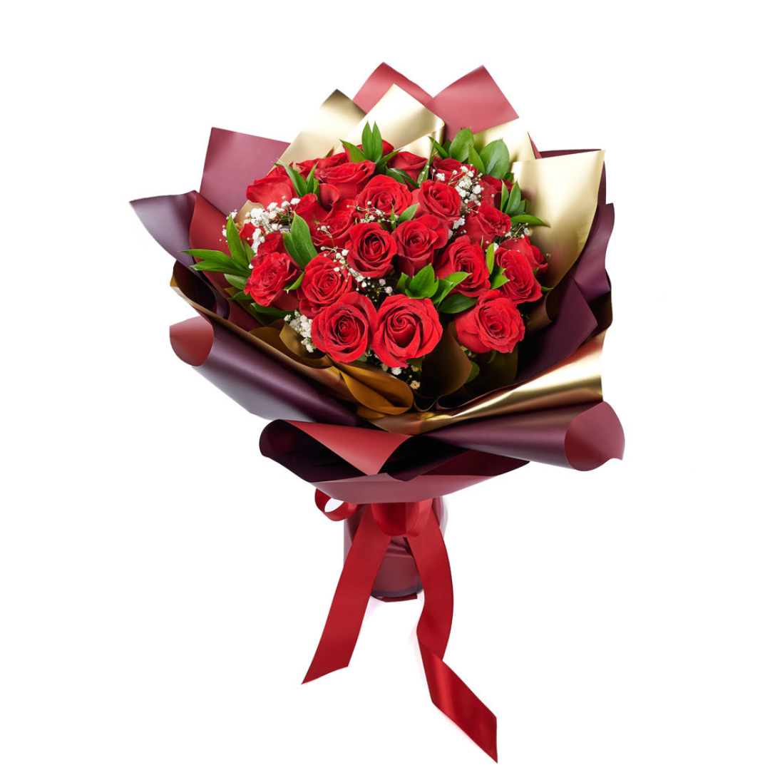 2 Dozen Red Roses - 24stems *Pre-Order*