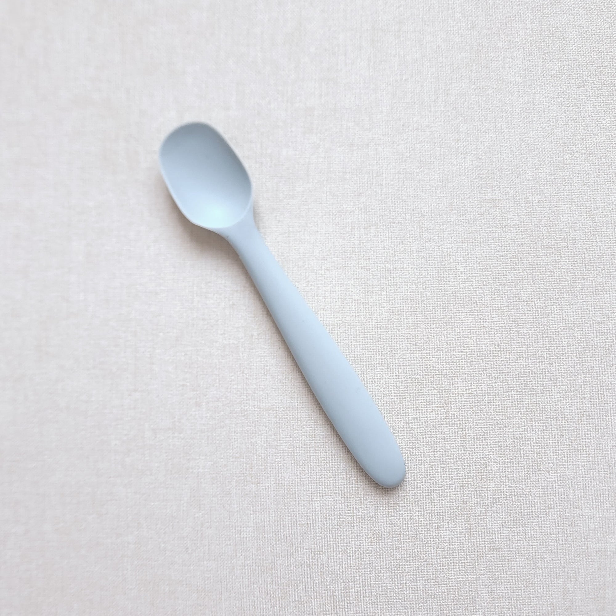 Silicone Feeding Spoon, Light Grey