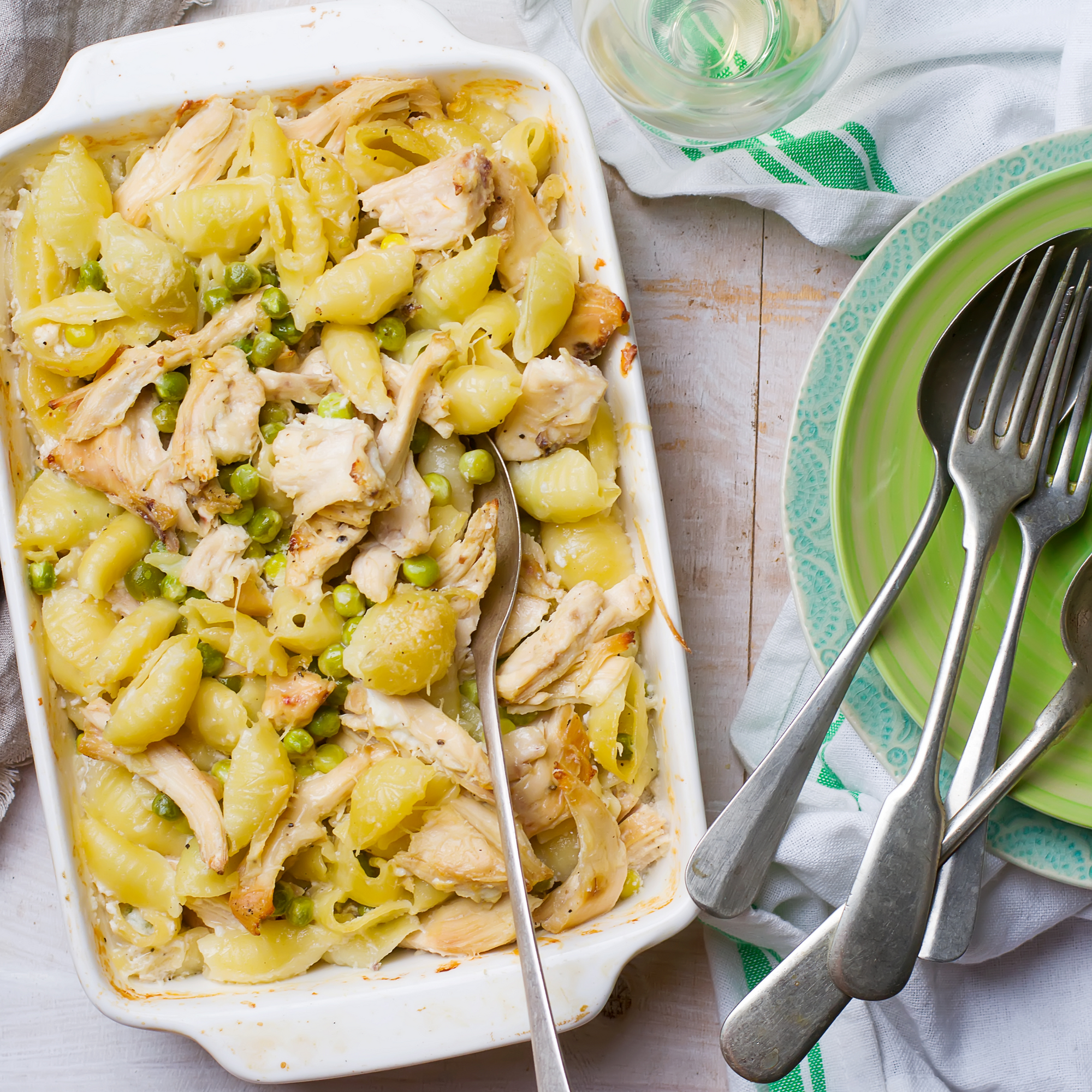 Ready Meal Chicken Pasta Bake - 3" x 4"