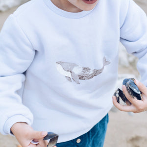 Eli & Nev Sweatshirt - Whale Print