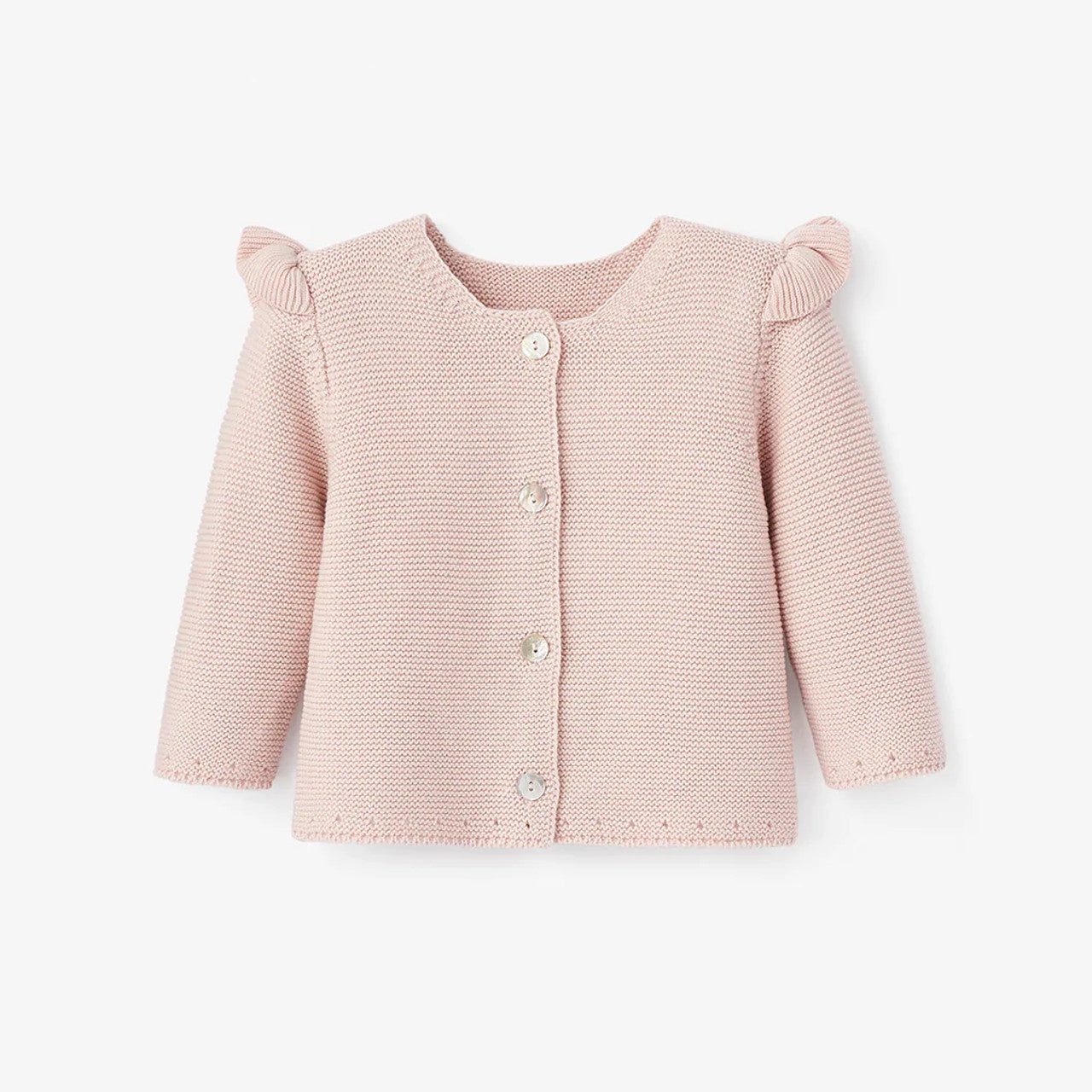 Elegant Baby, GARTER CARDIGAN - PINK, 12M