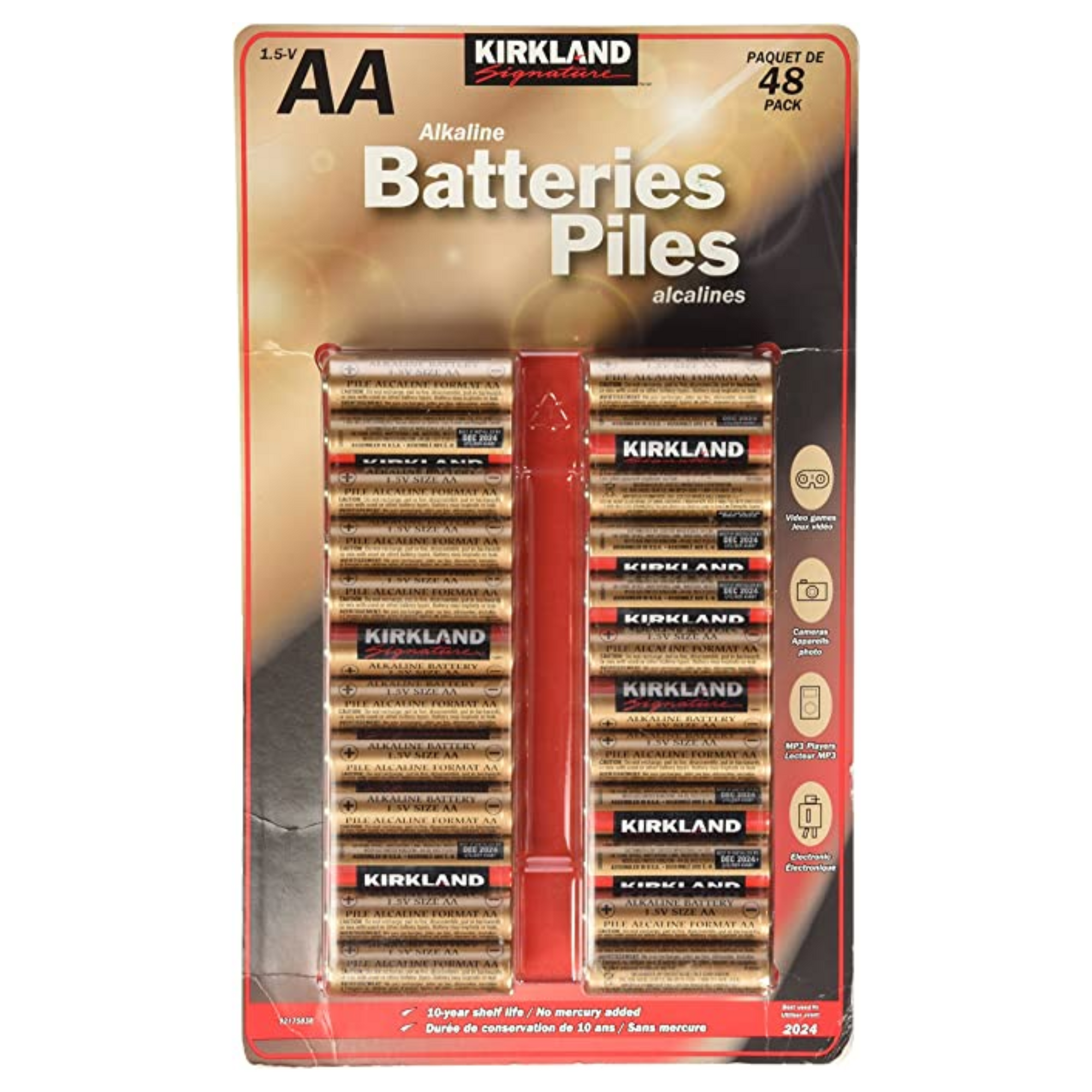 Kirkland AA Batteries 48ct