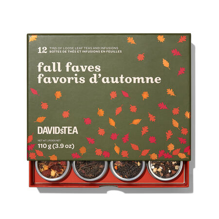 David's Tea 12 Tea Sampler Fall Faves