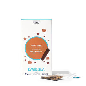 David's Tea Single Tea Packs 15 Sachets