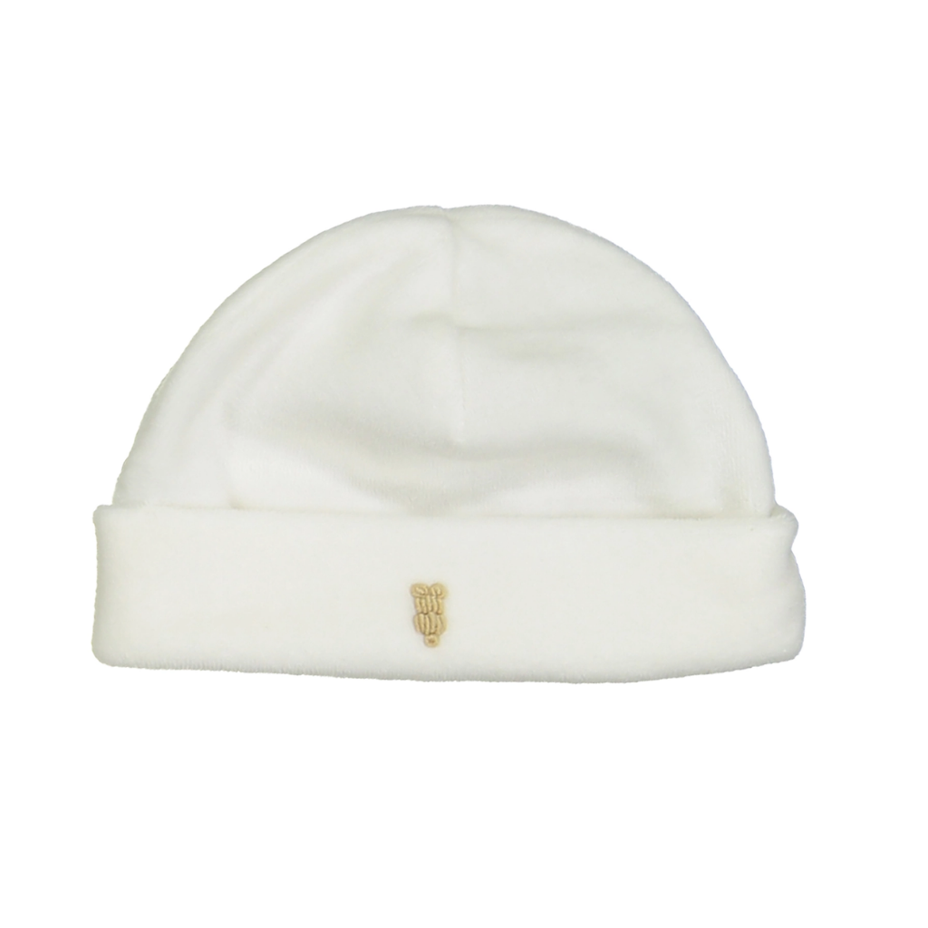 Feltman Bros, Ivory Velour Bunny Hat, NB