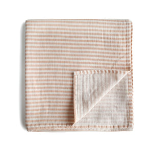 Mushie Muslin Swaddle Blanket