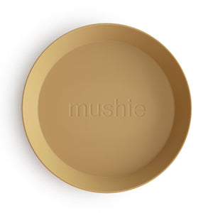 Mushie Round Dinnerware Plate