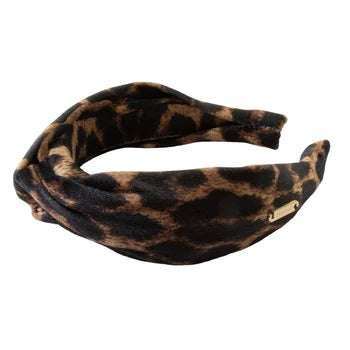 Ruby Willow Luna Twist Band - Leopard - RW365