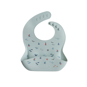 Lou Lou Lollipop Silicone Bib Printed