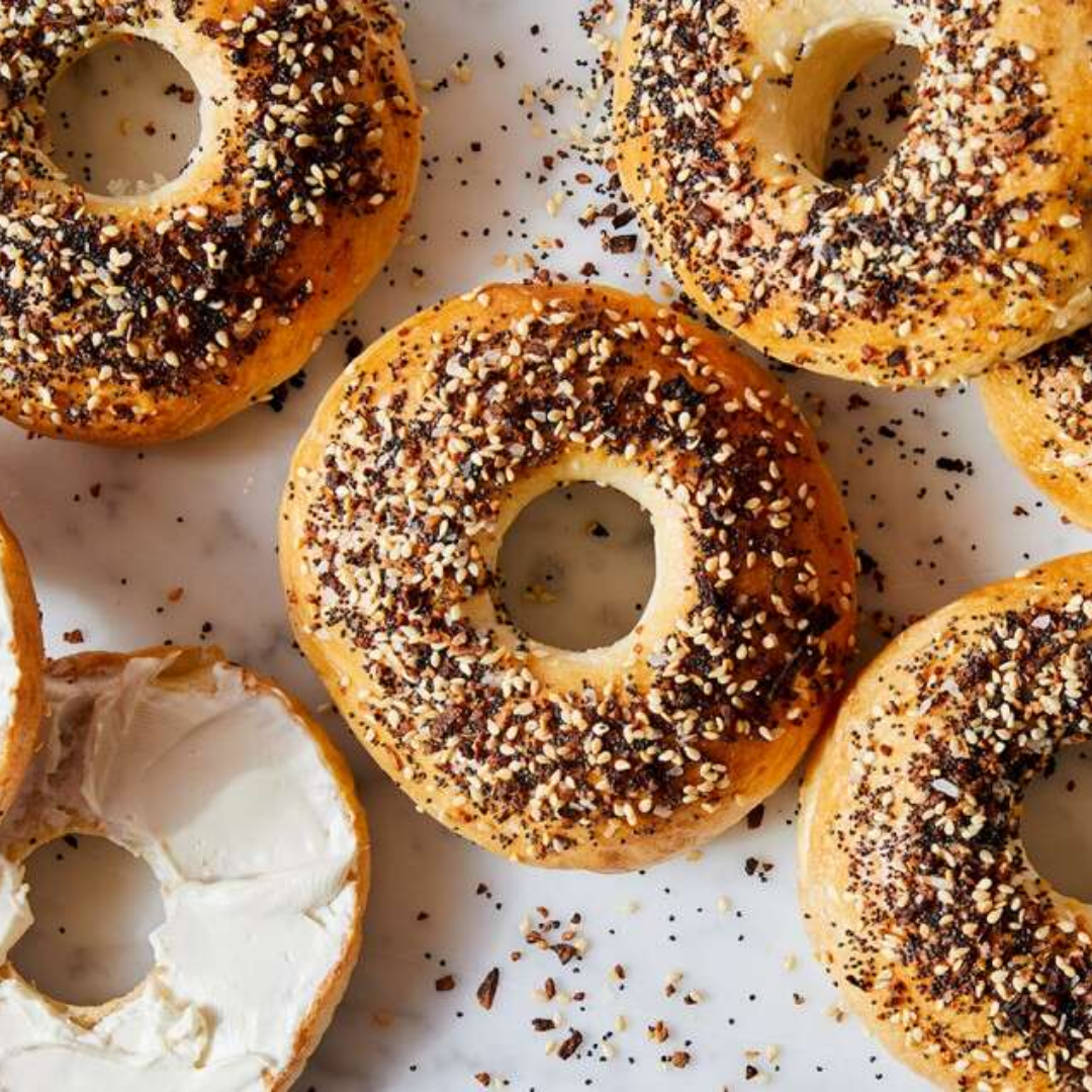 Harvest Bakery Everything Bagel 6ct