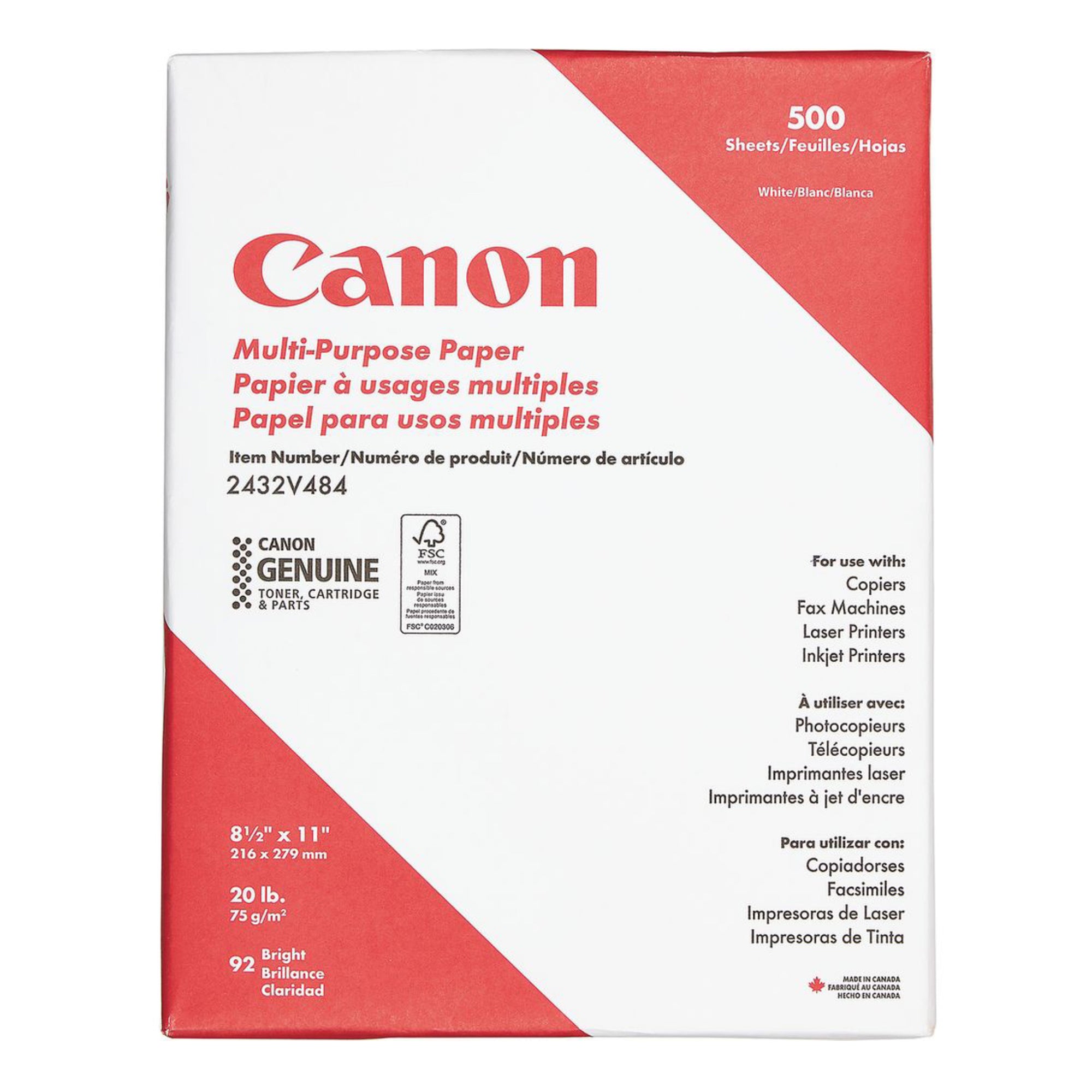 Canon Copy Paper 500 sheets