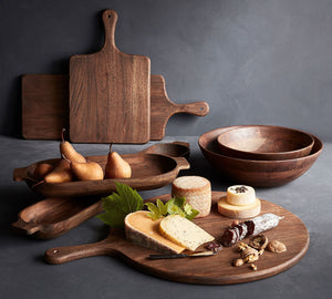 Giftware, Walnut Wood Salad Bowl