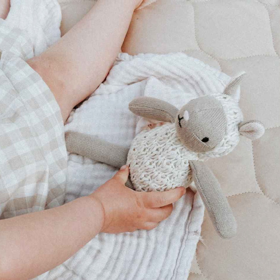 Avery Row Toy, Plush Lamb