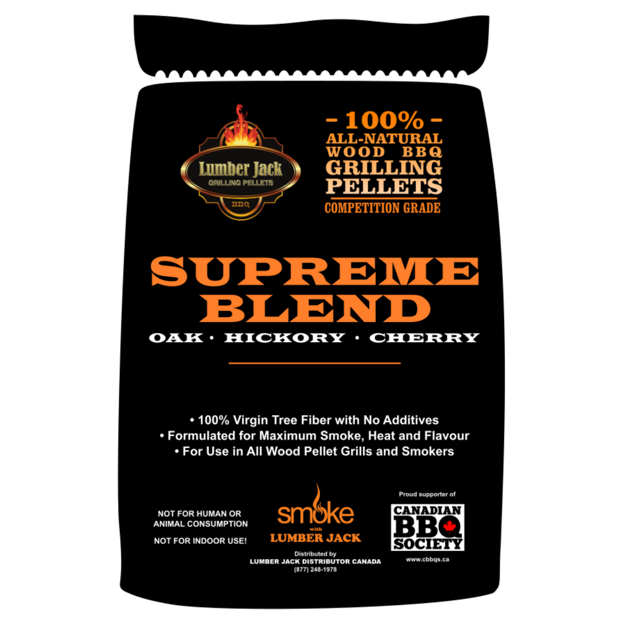 Lumberjack BBQ Pellets Supreme Blend 20lbs