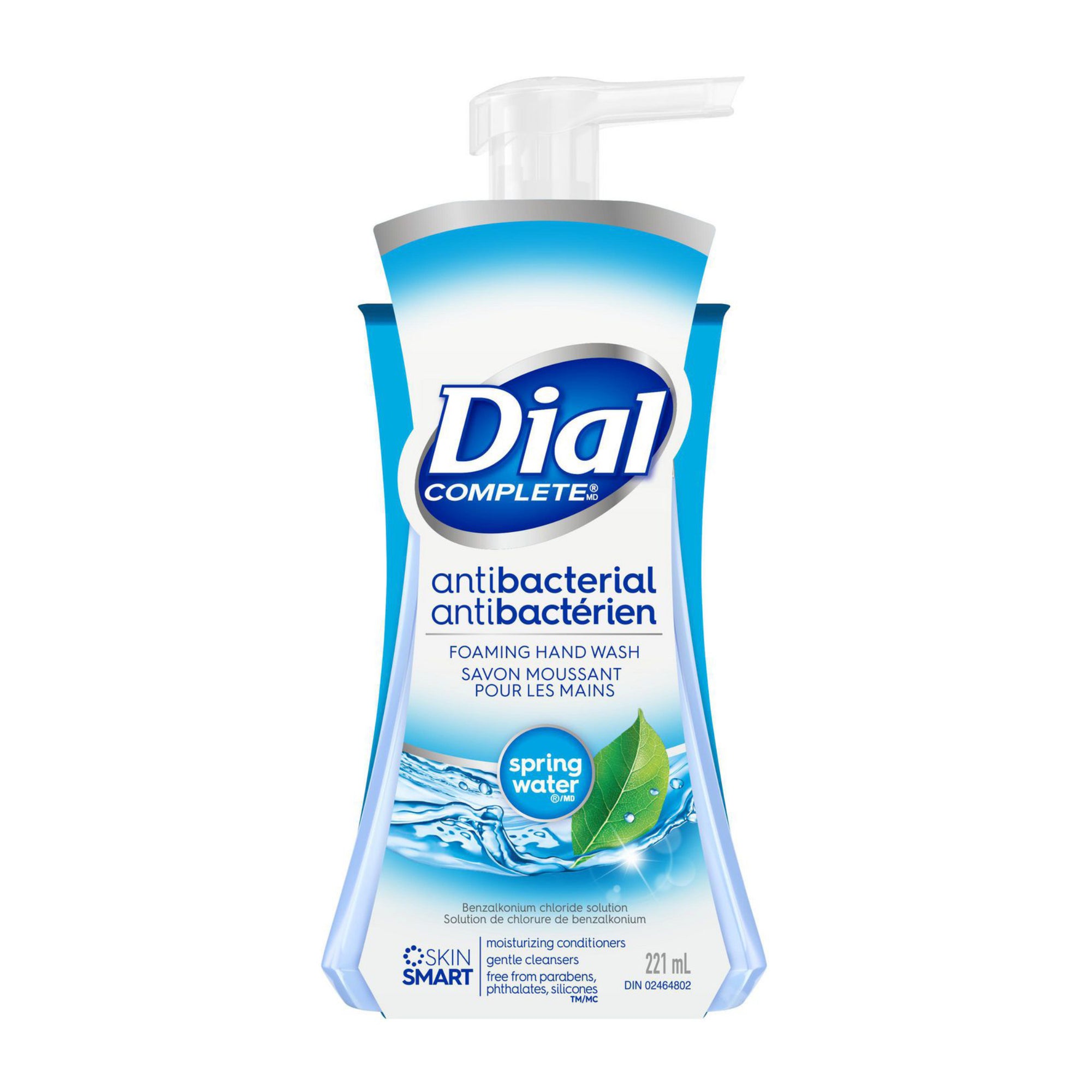 Dial Spring Water Foaming Hand Soap 221ml