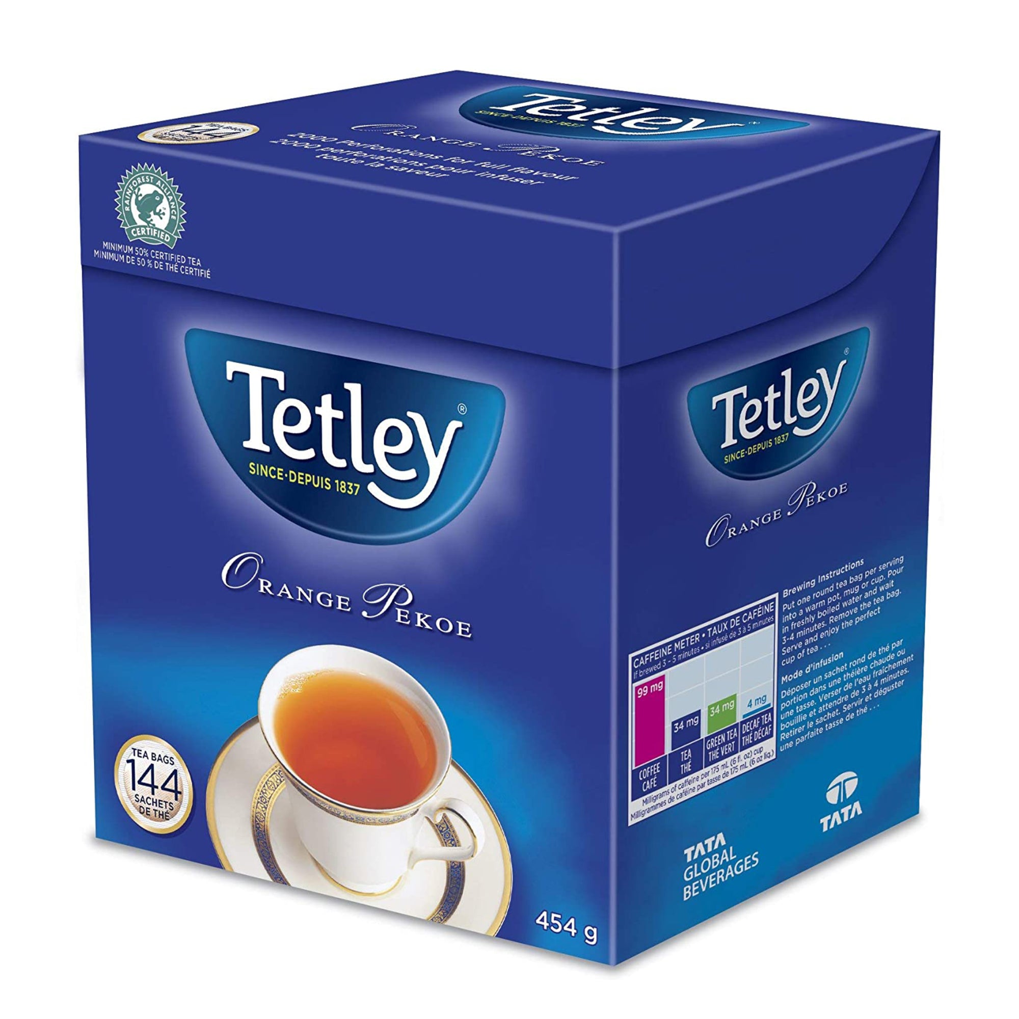 Tetley Orange Pekoe Tea 144ct.